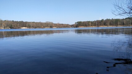 Calm Lake in German Forest