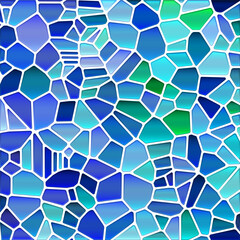 abstract vector stained-glass mosaic background