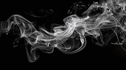 Obraz premium Fog, Smoke, Haze or Mist. Made with an generative AI