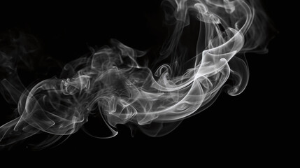 Obraz premium Fog, Smoke, Haze or Mist. Made with an generative AI