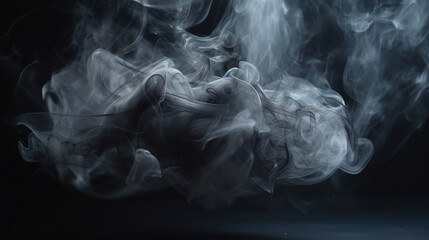 Obraz premium Fog, Smoke, Haze or Mist. Made with an generative AI