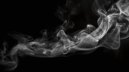 Naklejka premium Fog, Smoke, Haze or Mist. Made with an generative AI