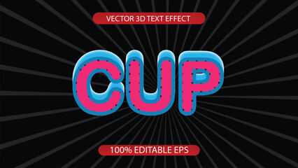 Free vector text effect