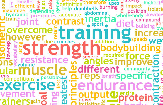 Strength Training Concept as a Workout Fitness