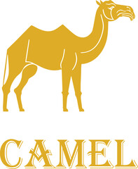 Camel Design Logo Vector File