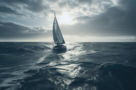 Sailing on the sea - generative ai