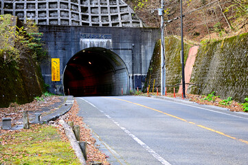 国道413号　山伏峠の山伏トンネル
