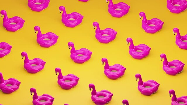 Background Summer Concept Flamingo