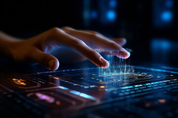 hologram gesture control