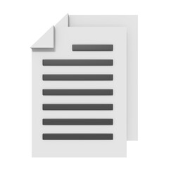 3d icon of Copy File