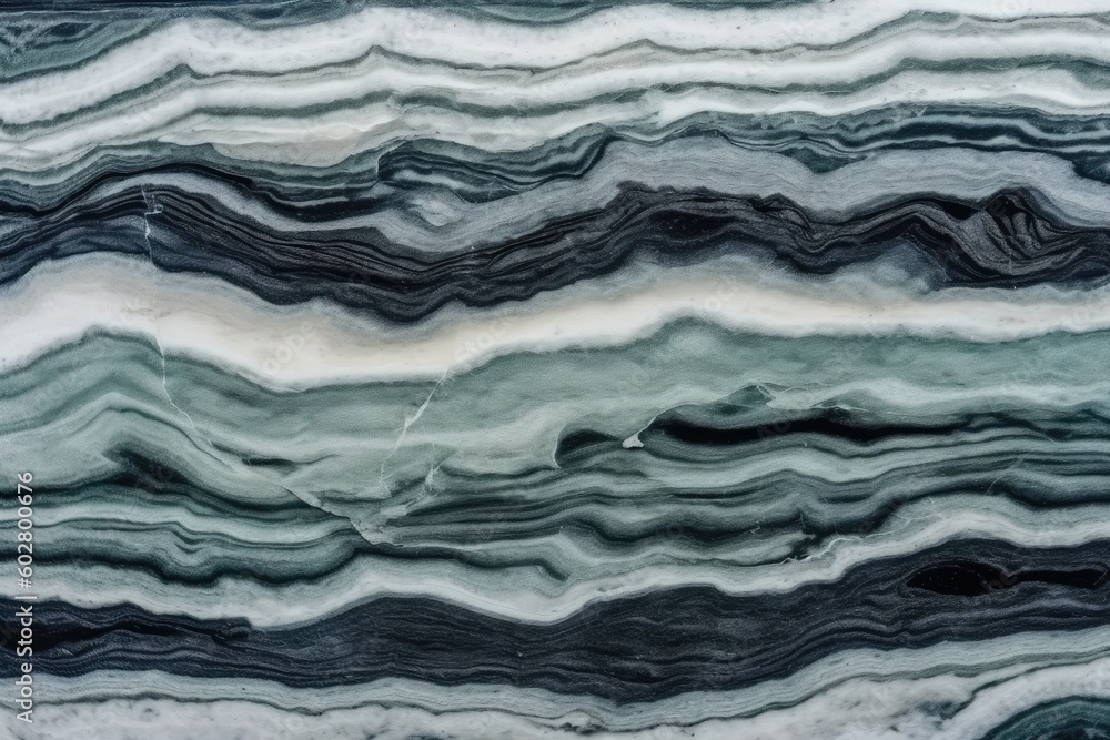 Poster detailed and textured close-up view of a polished marble surface generative ai