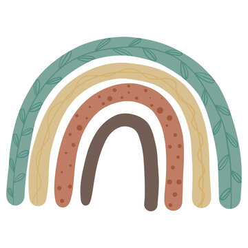 recommend clip art: rainbow illustration bohemian style, rainbow, rainbow line art, deco, festival, elements, graphic, illustration, Decoration, Design, Decorative, Summer, Spring, line art, boho, rain, cute, art