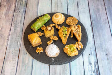 Baklava was one of the most popular sweets in Ottoman cuisine, it can be found under different names in Turkish