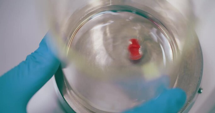 Medical Vaccine MixingIn Laboratory Equipement