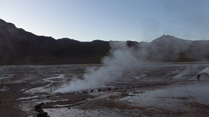Gêiseres de Tatio, Antofagasta, Chile.