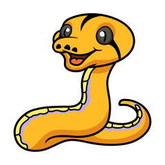 Cute purple golden child cartoon