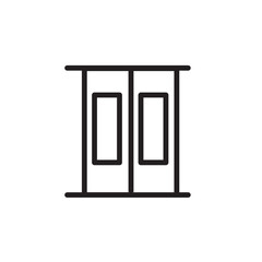 Dress Furniture Interior Outline Icon
