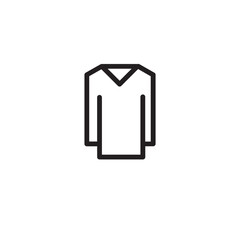 Fashion Garment Shirt Outline Icon