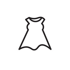 Fashion Garment Shirt Outline Icon