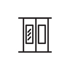 Dress Furniture Interior Outline Icon