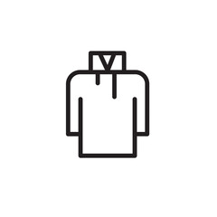 Fashion Hoodie Jacket Outline Icon