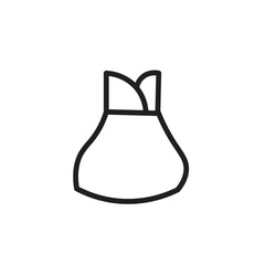 Feminine Garment Woman Outline Icon