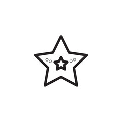 Character Deep Starfish Outline Icon