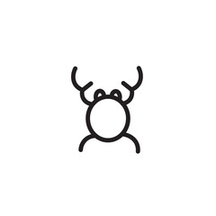 Crab Fish Food Outline Icon