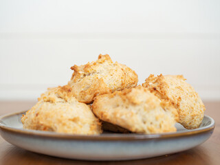 手作りのバナナスコーン