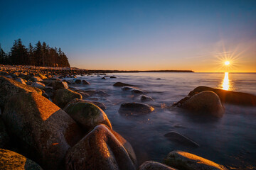 Sunrise at Acadia National Park 