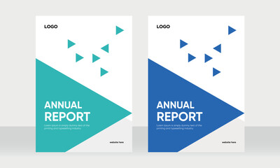 annual report cover design template, report cover design minimal, brochure, magazine, flyer, booklet, annual report cover