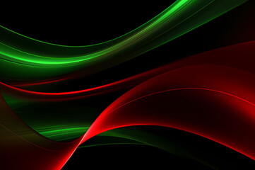 abstract red green background