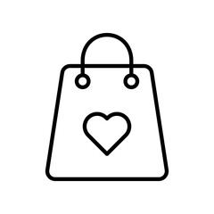 souvenir icon, gift simple vector icon