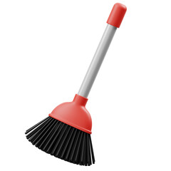 Broom 3D Icon