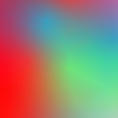 Rainbow Gradient Colourful Background 