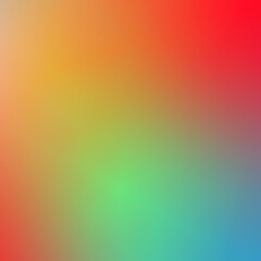 Rainbow Gradient Colourful Background 