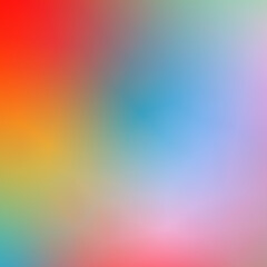 Rainbow Gradient Colourful Background 