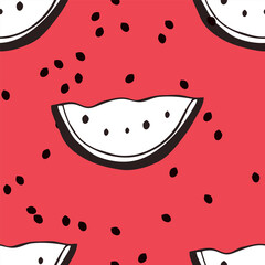 watermelon seamless pattern