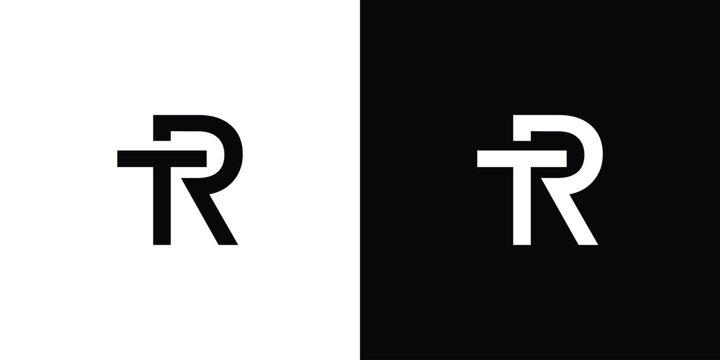 Modern and stong RT initials abstract logo design 2 - Powered by Adobe