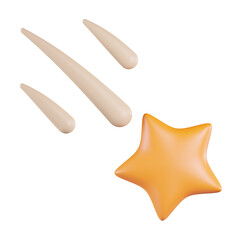 Falling Star 3D Icon