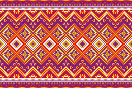 Seamless geometric vector design pattern, traditional graphic, tribal fashion design for background print fabric. printed textiles bed sheet pattern fabric bag pattern