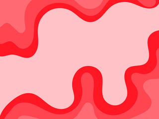 Minimalist background red abstract design