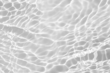 Abstract white transparent water shadow surface texture natural ripple background