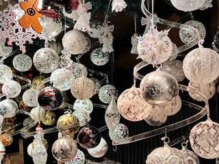 Ornaments At A Vienna Christmas Market