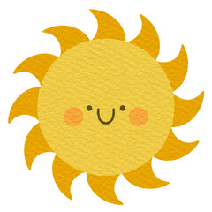 sun cartoon character
