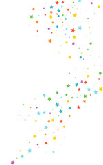 Celebrate Bright Vector White Background Universe