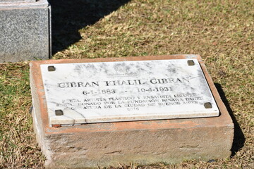 In Honor of Khalil Gibran: A Memorial to the Lebanese Philosopher and Poet in Paseo El Rosedal Urban Park in Buenos Aires, Argentina