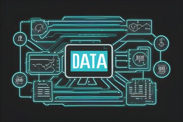 Data electronic circuit board