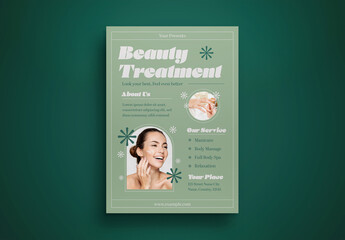 Green Beauty Treatment Layout