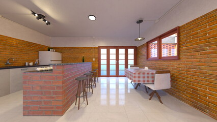 リビングダイニング